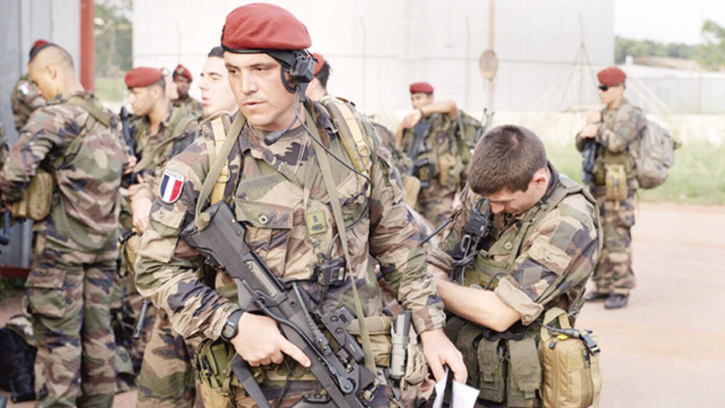 troupes françaises en Syrie