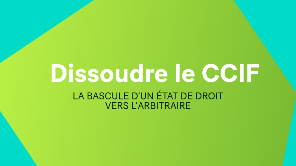 CCIF CONSEIL ETAT