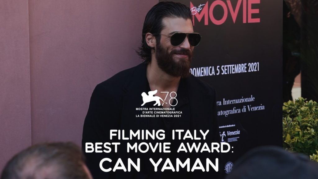 Filming Italy Best Movie Awards Can Yaman